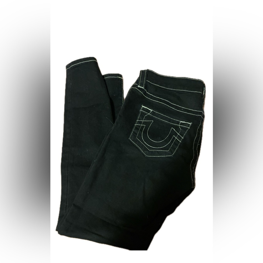 True Religion Women's Black Skinny Jeans